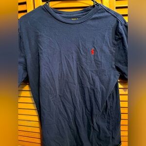 Kids Navy Blue Polo T-Shirt